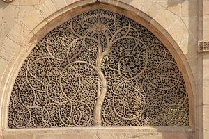 Tree of Life at the Siddi Sayed mosque