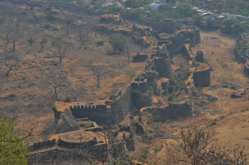 Fort outer walls - Daulatabad