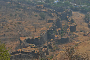 Fort outer walls - Daulatabad