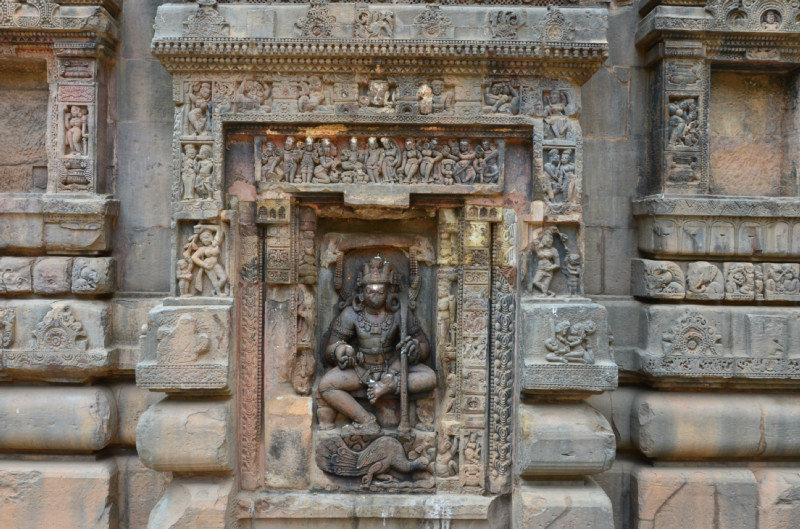 Carvings at Parsurameswar Mandir