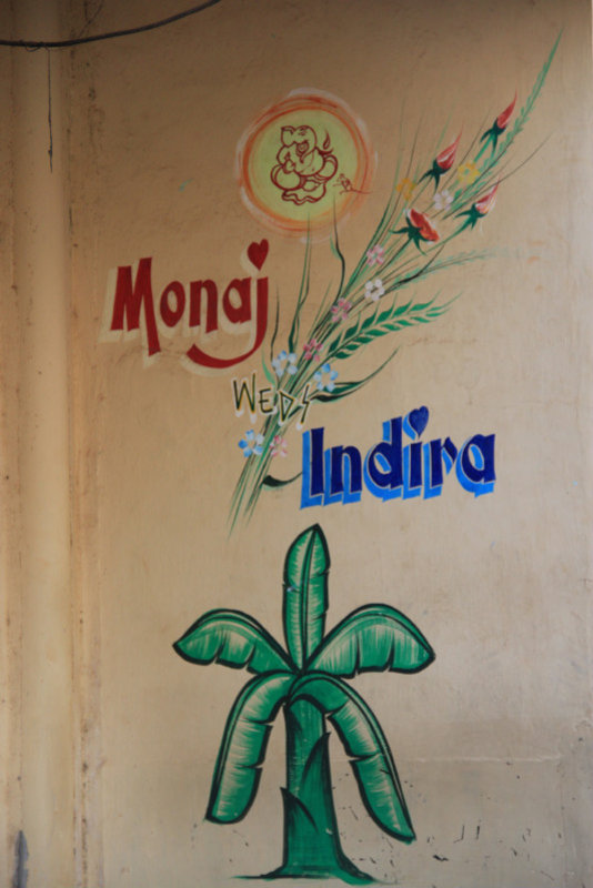 Common signs on the front of homes - Odisha