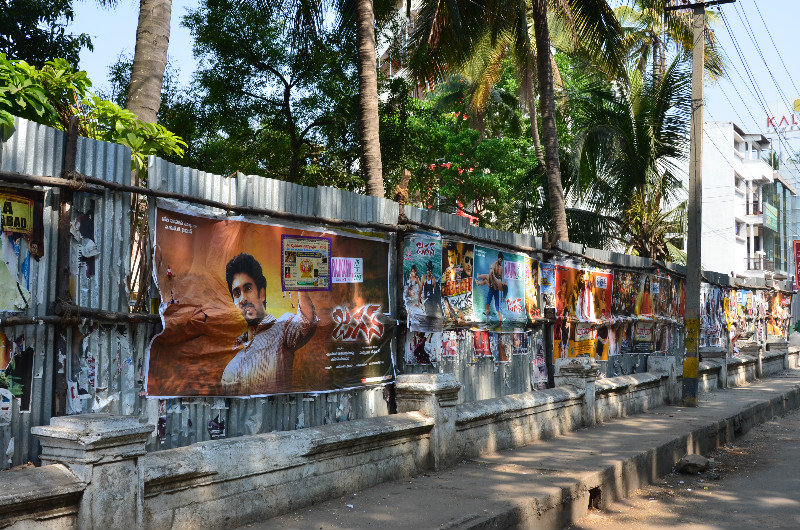 Posters - typical street scene - Mysore
