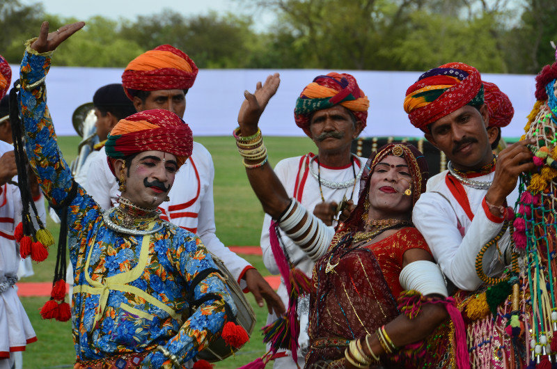 Dancers - Holi Fair - Jaipur