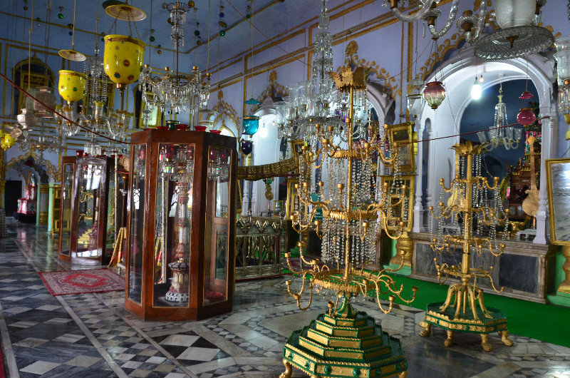 Inside the Chota Imambara - Lucknow