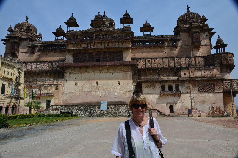 Inside the Palace grounds - Orchha