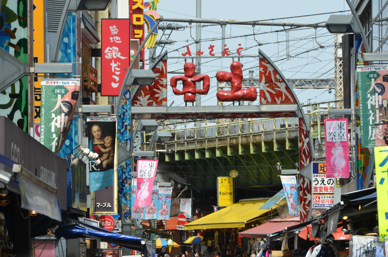 Ameyoko Street Market  - Camden revisited - Ueno