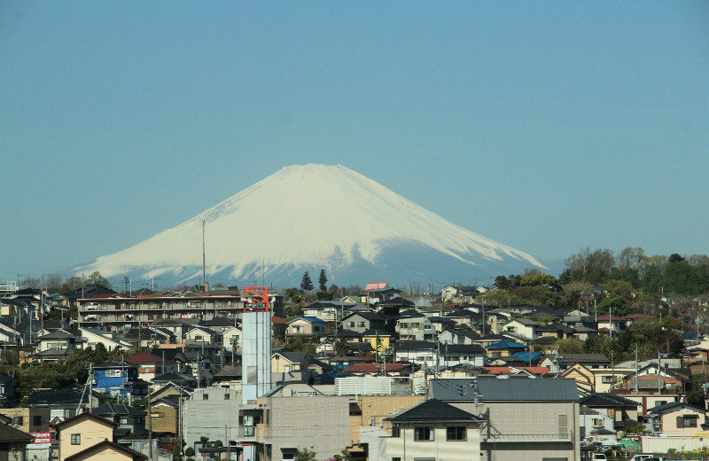 Mt Fuji from the Shikansen
