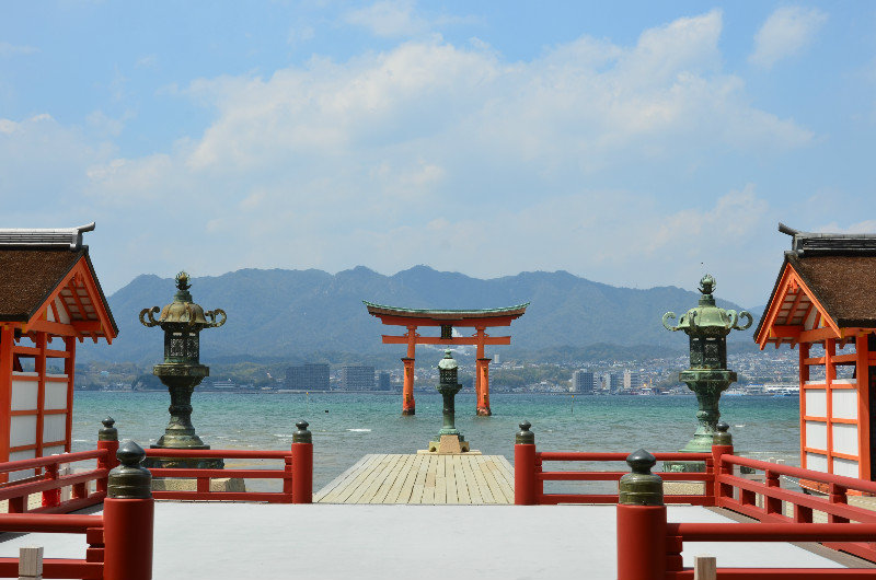 O-Torii gate from Itsukushima Shinto Shrine Miyajima