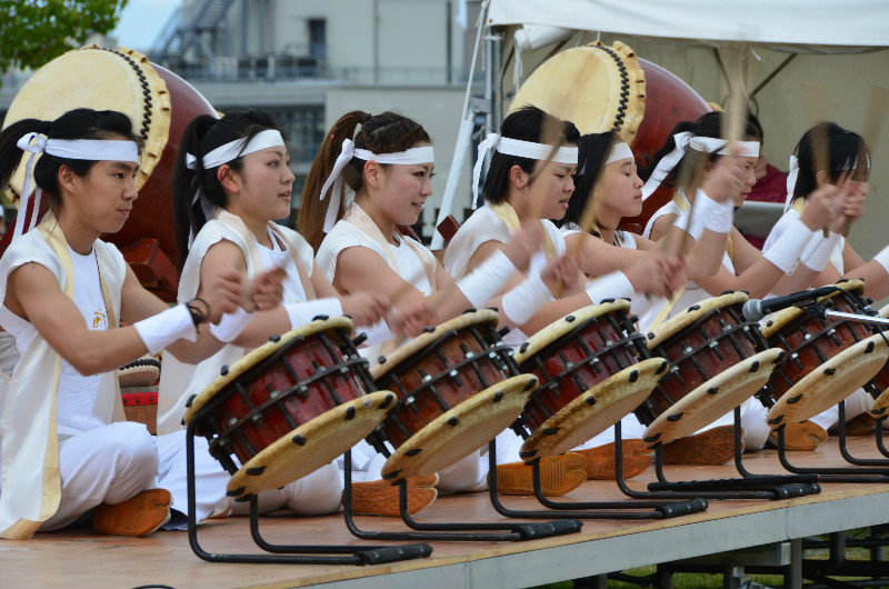 Awesome drumming troupe Kumamoto