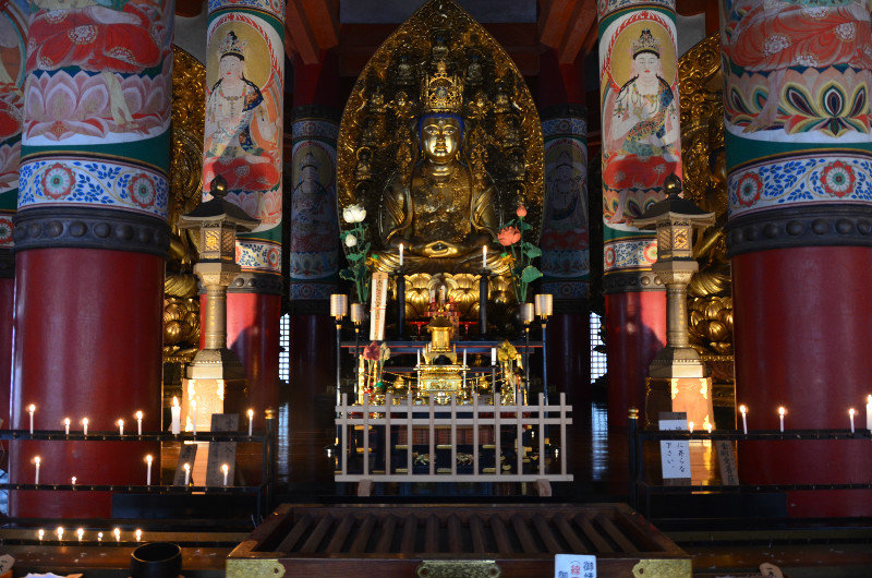 Altar, Daito Stupa, Dai Garan, Koya San