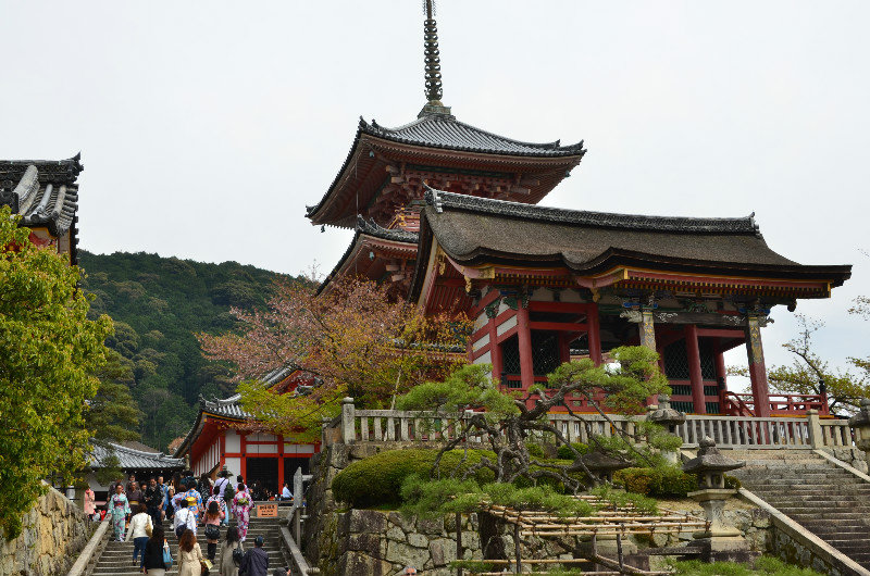Entrance to Kiyomizu-dera, Kyoto