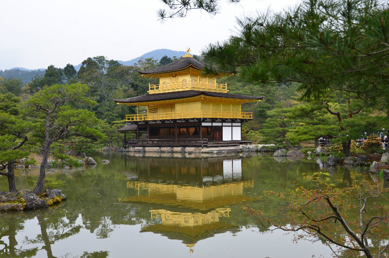 The Golden Pavilion Temple - Kyoto