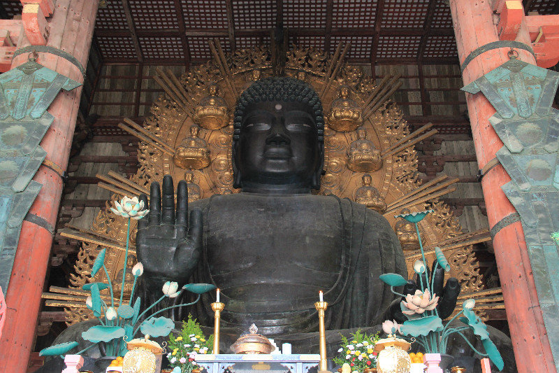 The big Bhuddha, Todaiji Temple - Nara