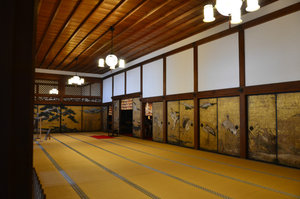 Wall paintings, Kongobu-ji Temple, Koya San