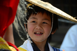 Dressed up for the occasion, Takayama Festival