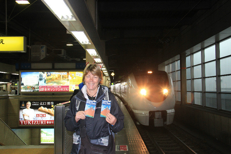 Thank you JR Pass - another Train across Japan