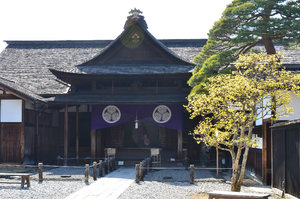 Temple in Tera machi area - Takayama