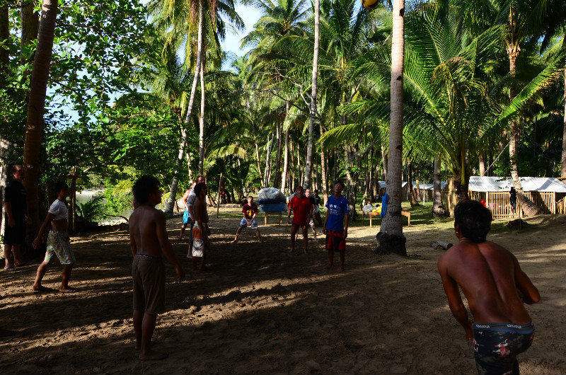 Volleyball competition on The Farm - Palawan