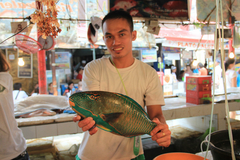 Fish for sale - Boracay