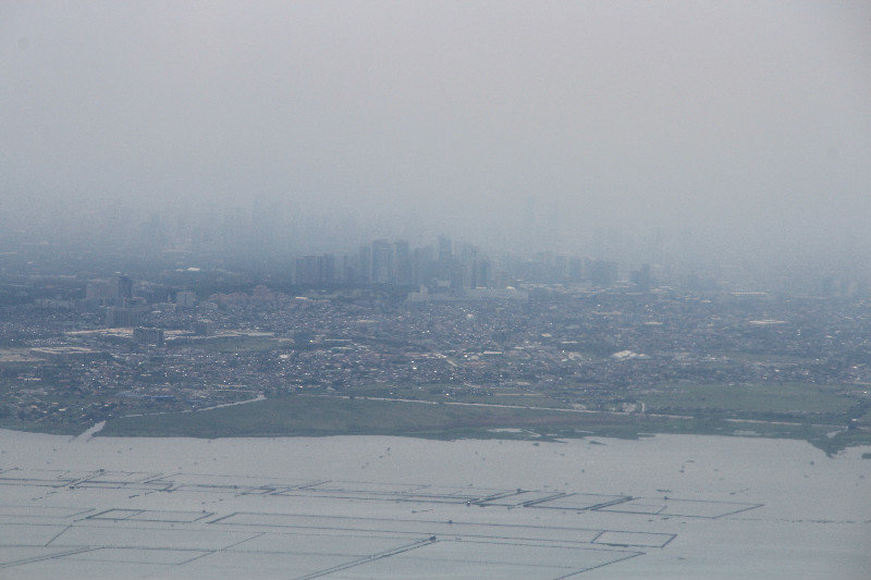 Manila in the smog