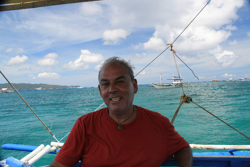 On a Bangka Cruise around the island