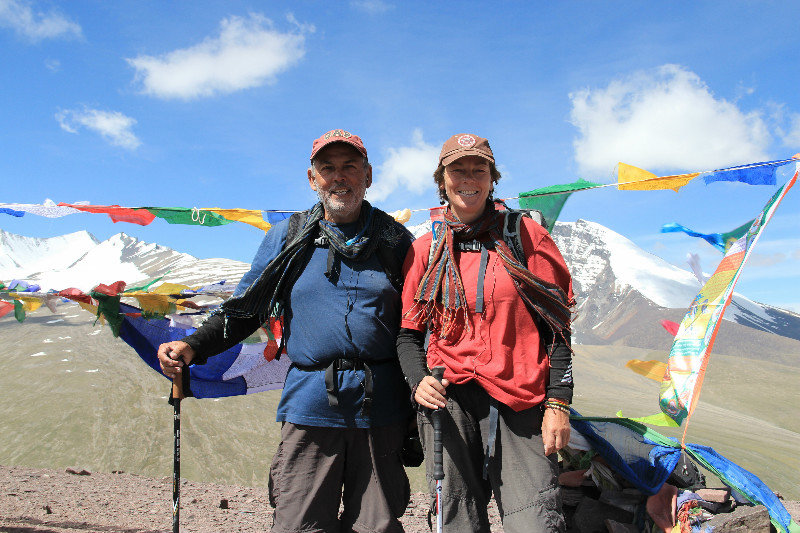 High altitude - Kongmaru La Pass - we made it 5100 metres