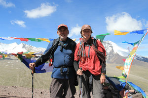 High altitude - Kongmaru La Pass - we made it 5100 metres