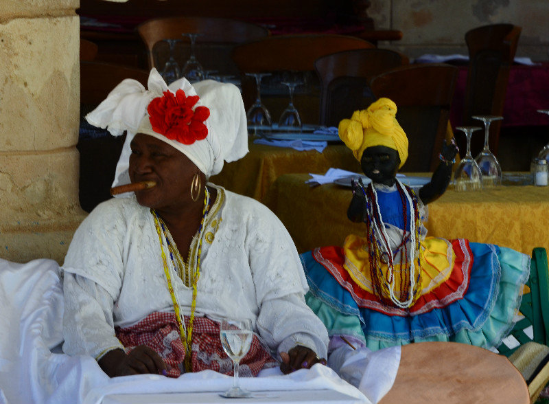 Fortune Teller at the Cathedral Square, Havana