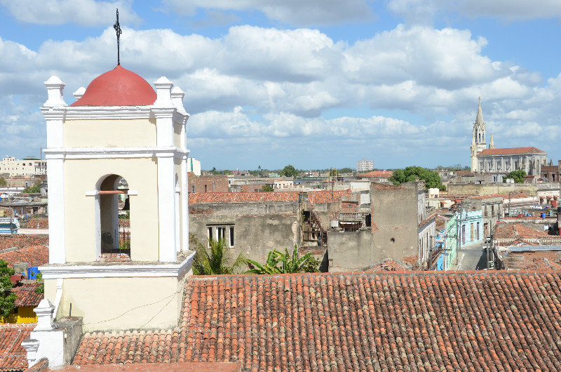 Rooftop views from the tower of the Museo de San Juan de Dios, Camaguey