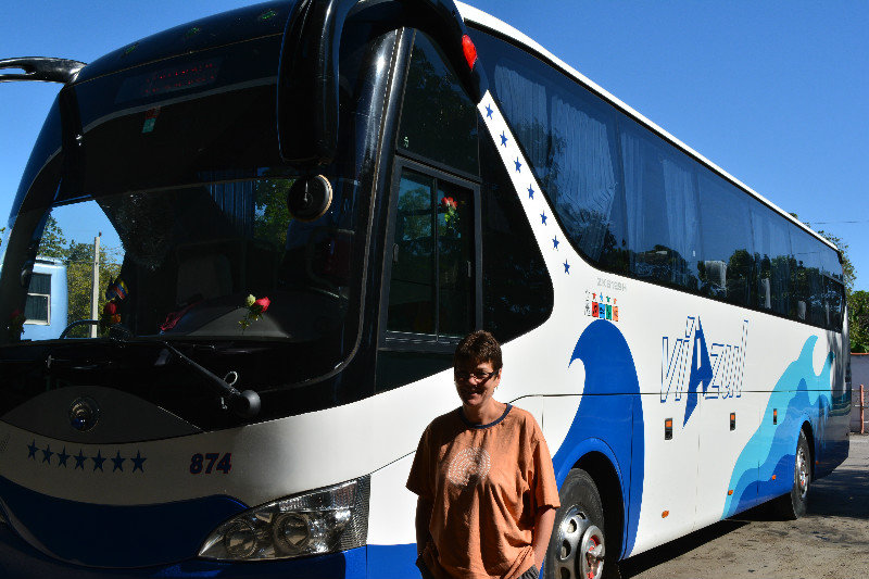 The Viazul Yutong Buses in Cuba