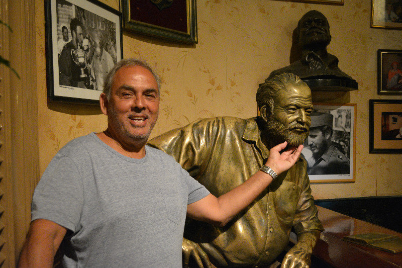 with Papa Hemingway, Havana