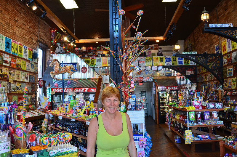 Kid in the Candy store - literally - Nashville