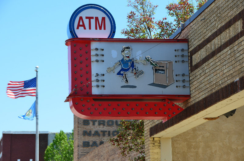 ATM Sign - Stroud