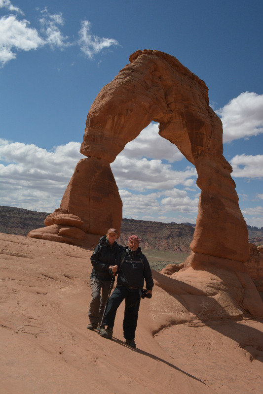 At Delicate Arch - Arches NP