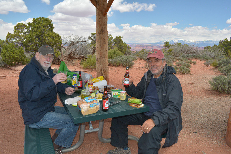 Lunch picnic - Arches