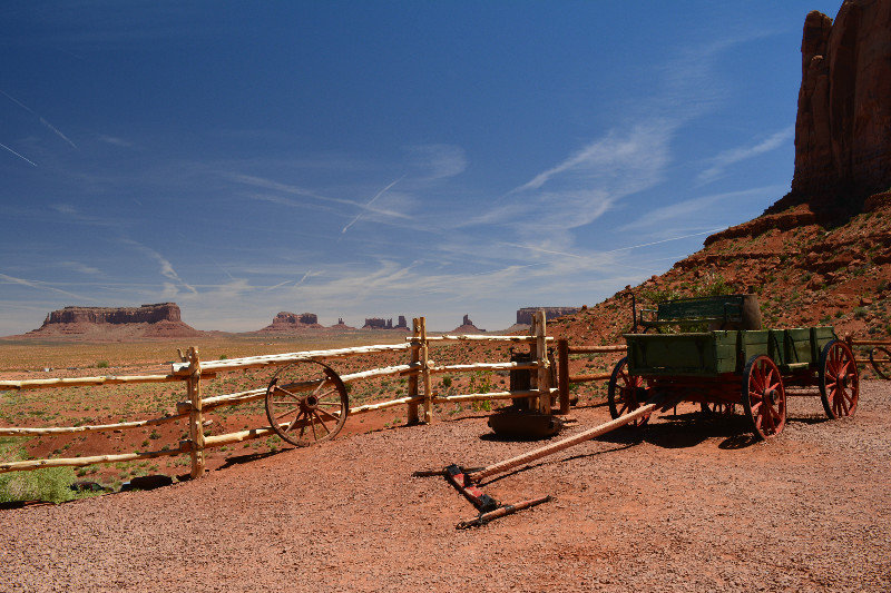 Monument Valley from Gouldings Lodge