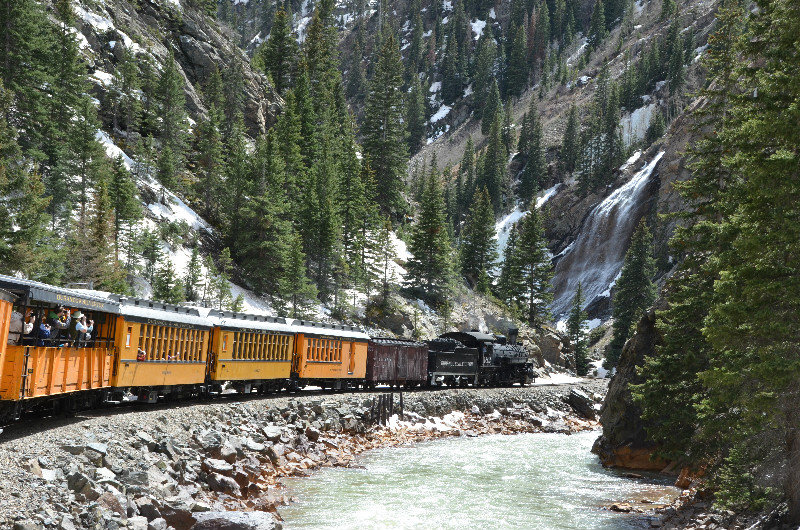The Durango - Silverton Steam train
