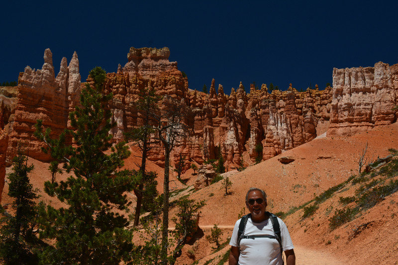 On the  Queens Garden Trail - inside the Canyon - Bryce