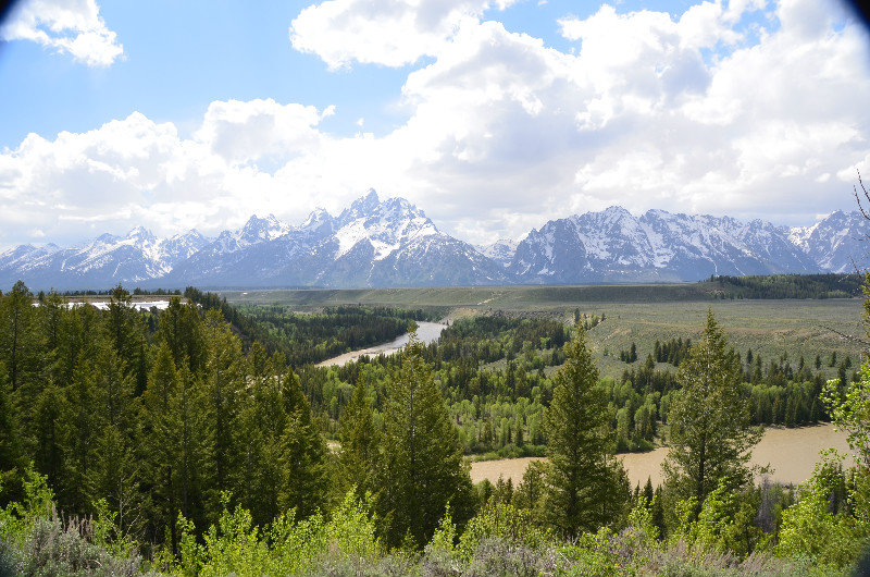 The Snake River Overlook - Ansell Adams was here - Grand Teton