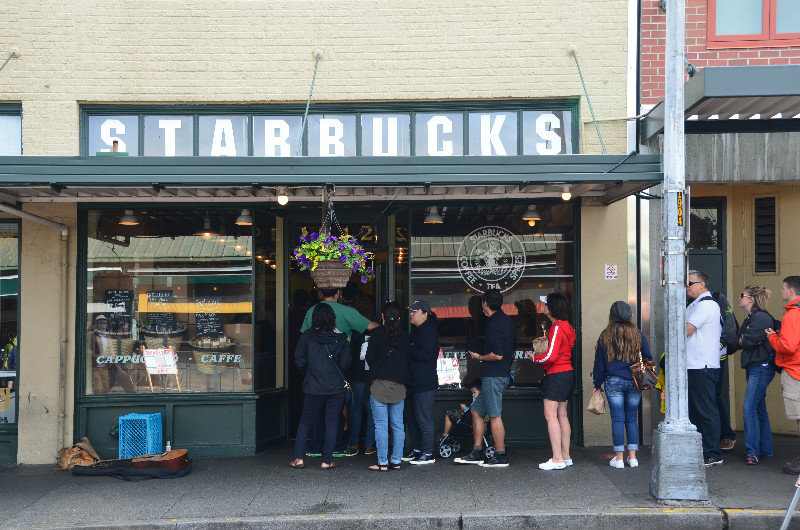 The first Starbucks ever - apparently!