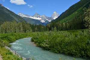 Thompson River before the Rockies