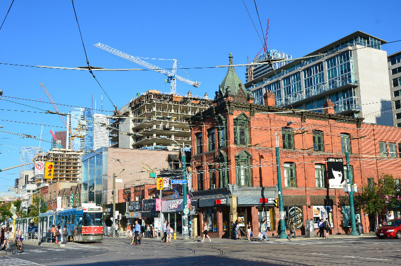 Downtown Toronto - a bit of a building site