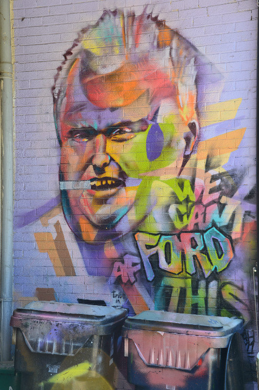 Portrait of their 'colourful' Mayor Rob Ford
