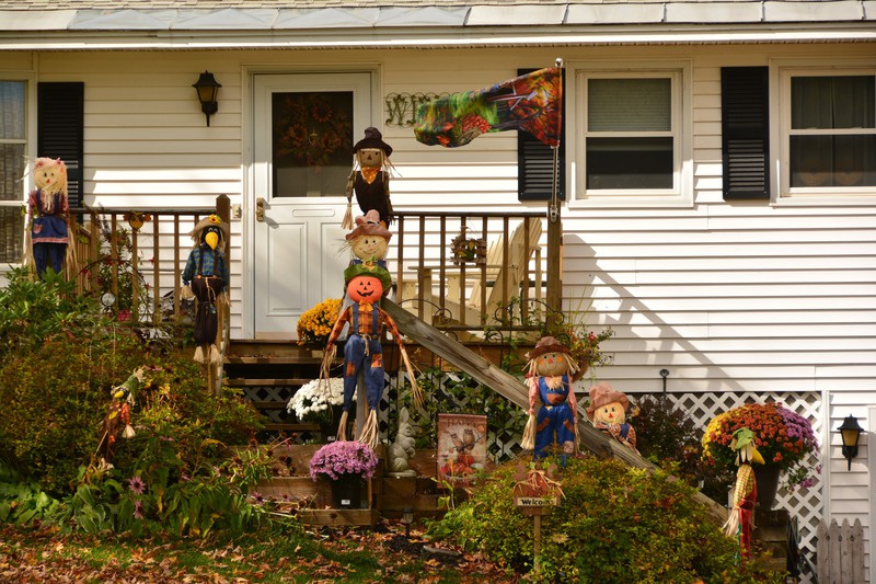 Halloween decorations - New Hampshire