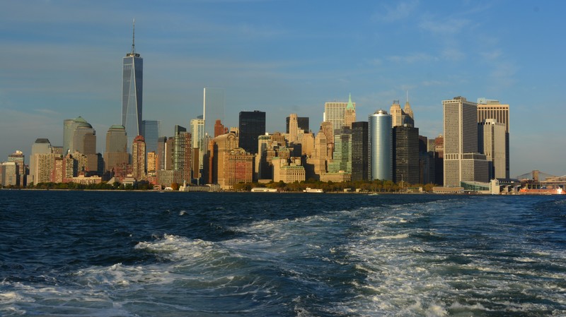 The view from the Ferry on route to Staten Island