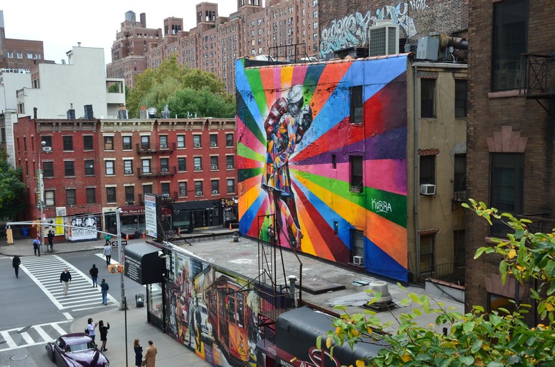 View from the High Line
