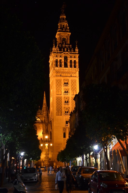 The Cathedral at night - Seville