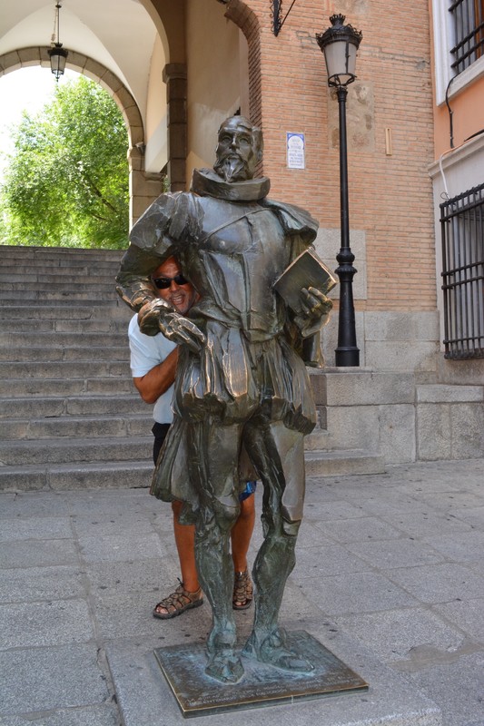 Statue of Cervantez - Toledo