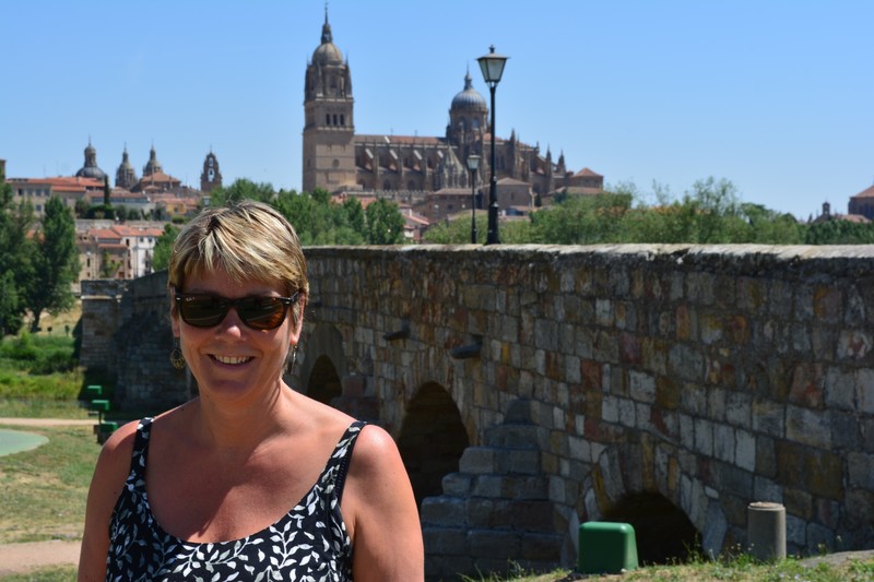 The roman bridge to Salamanca