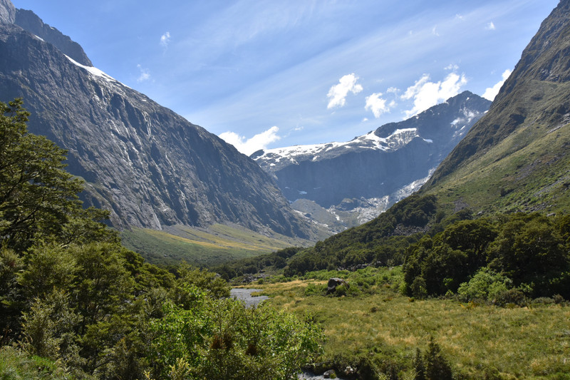 Hollyford Valley to:from Milford Sound